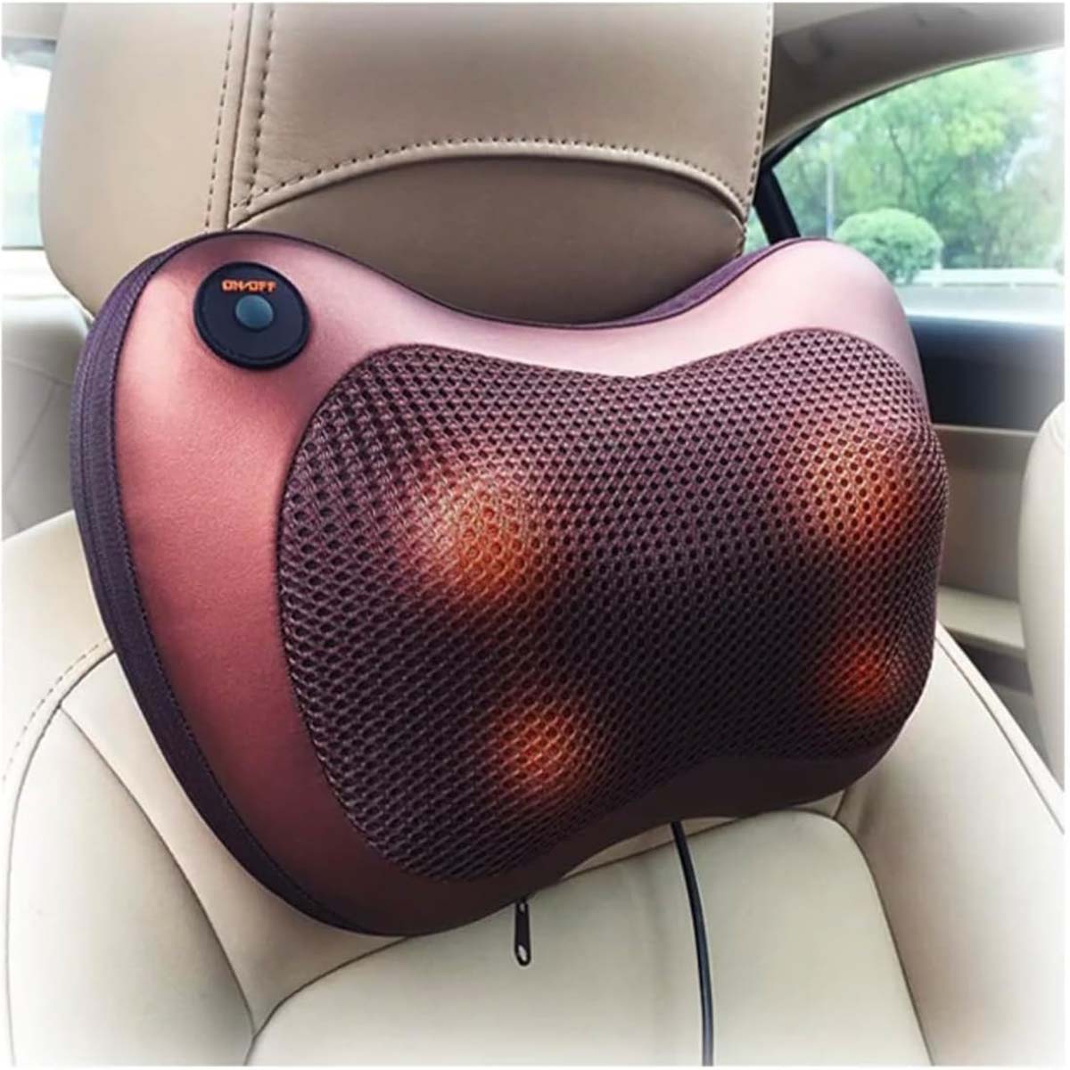 ماساژور بالشتی 2 موتوره برقی و فندکی Pillow مدل 8028